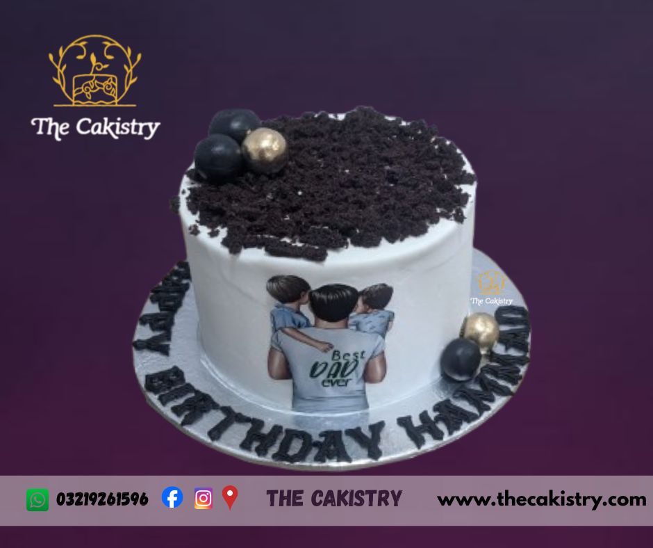 Best Dad Ever Cake from The Cakistry