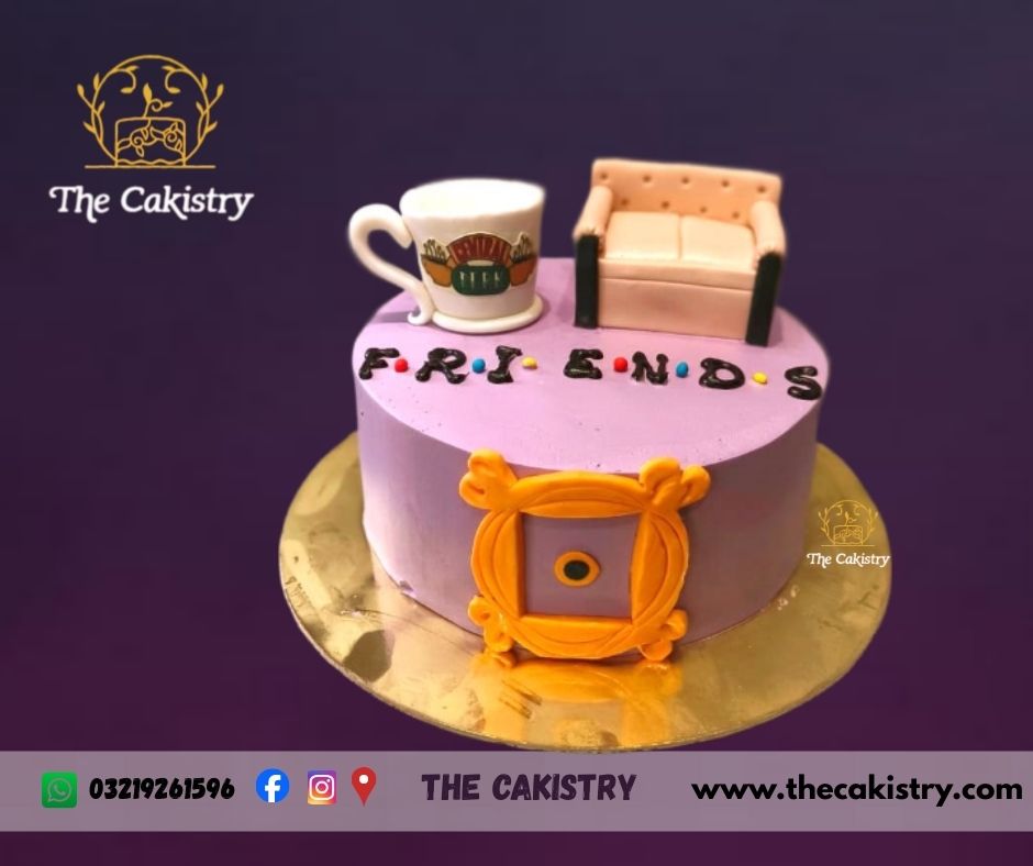 Friends Theme Cake from The Cakistry