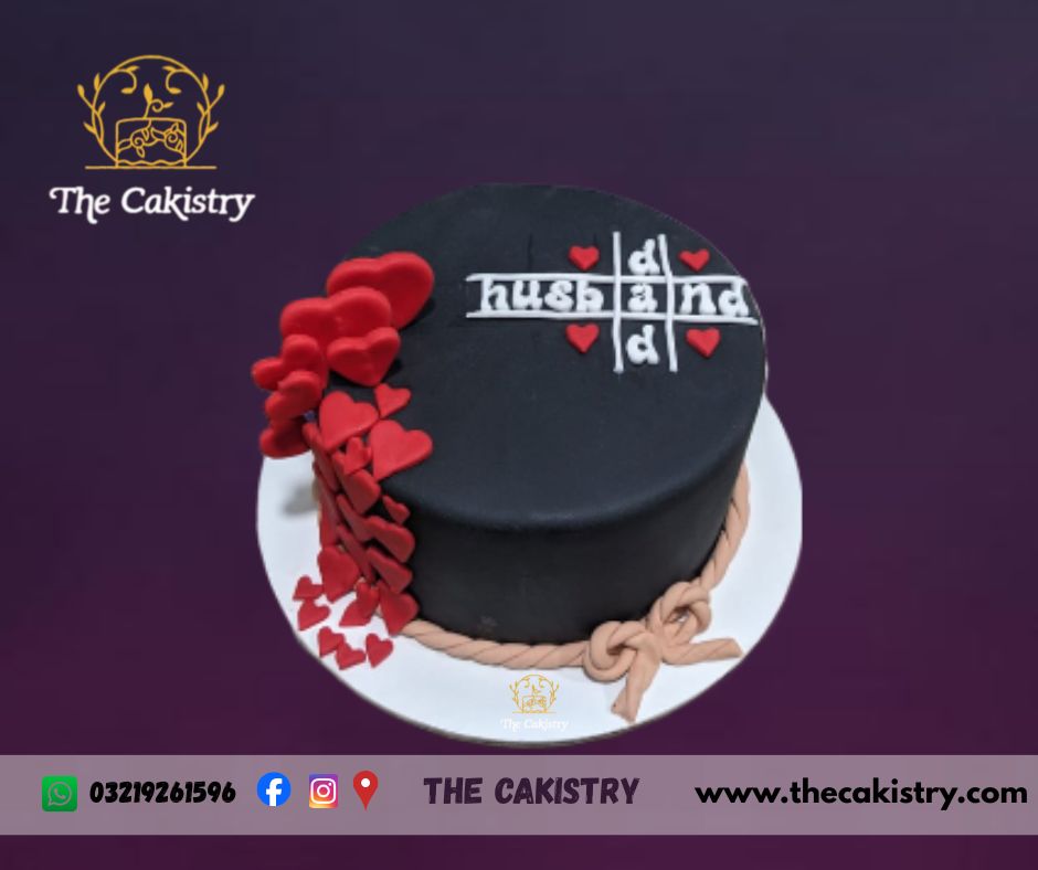 Husband cake from The Cakistry in Karachi