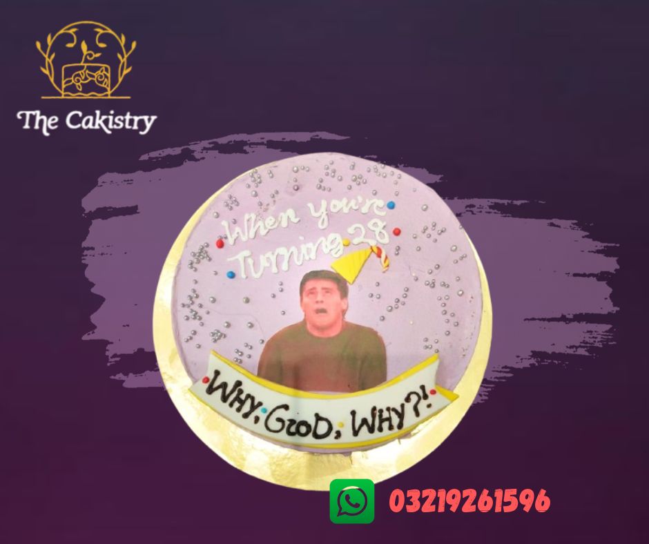 Joe inspired meme Cake - frontal