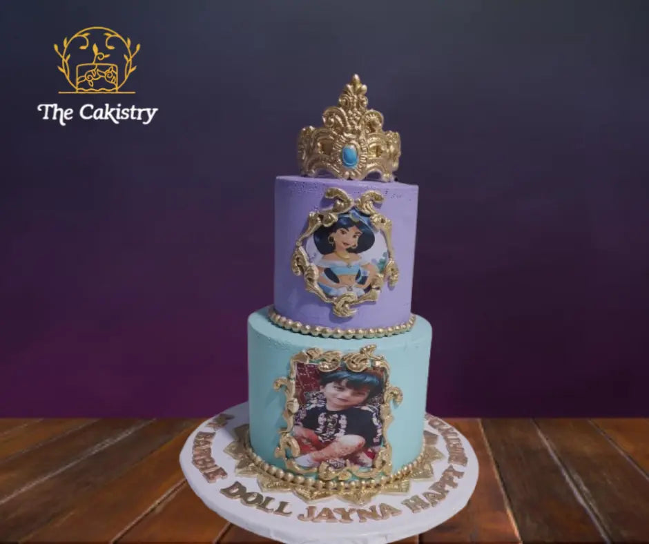 Crown cake for twins The Cakistry