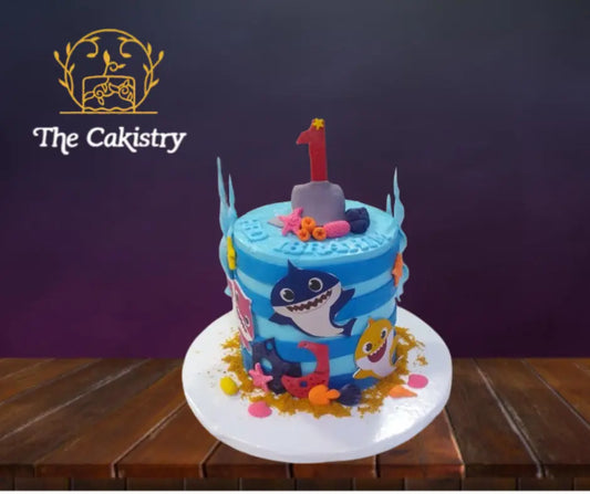 Baby Shark themed Cake The Cakistry