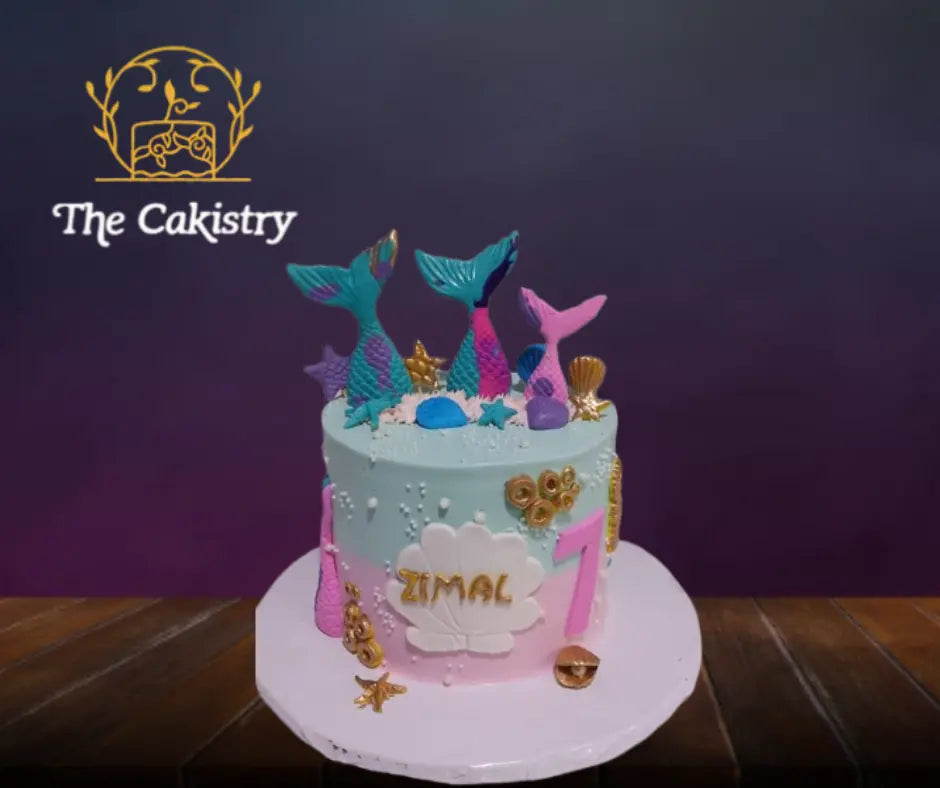 Mermaid themed Cake The Cakistry
