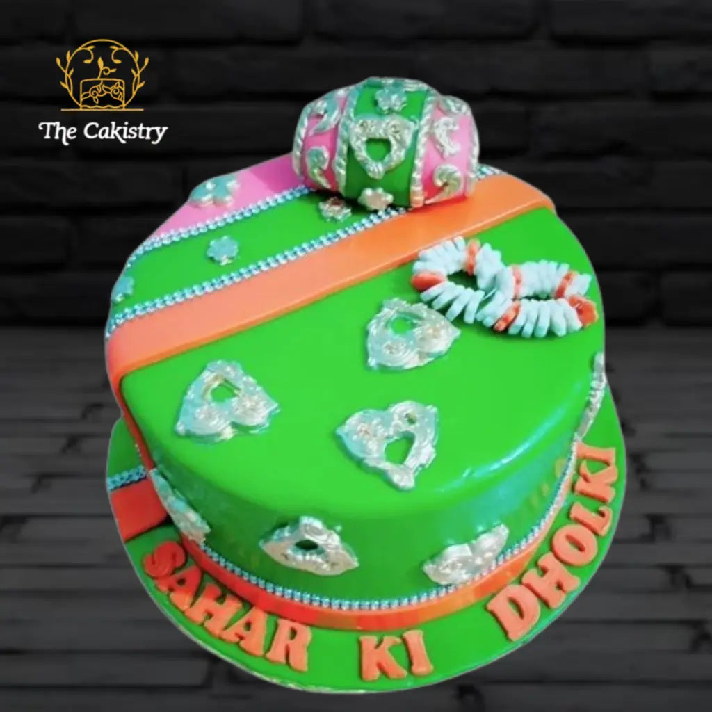 Minimalist Dholki The Cakistry