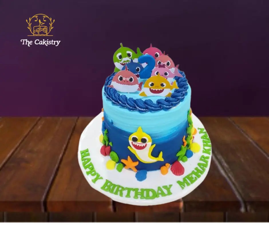 Baby Sharks cake The Cakistry