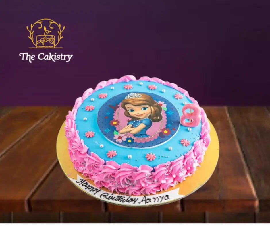 Sofia the first cake The Cakistry