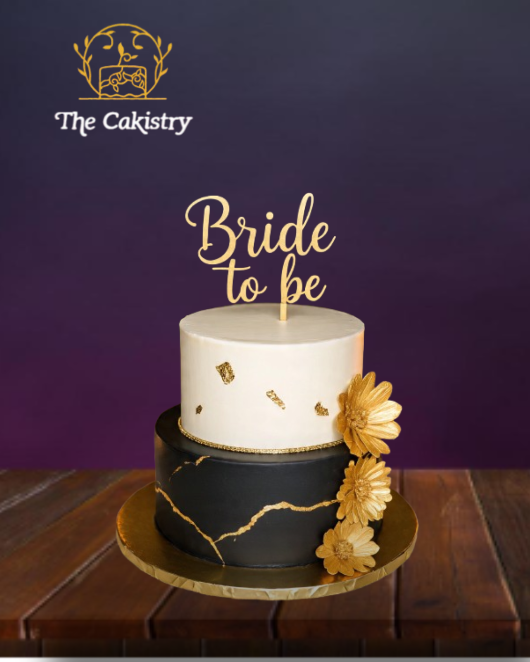 Bride to be cakes - frontal