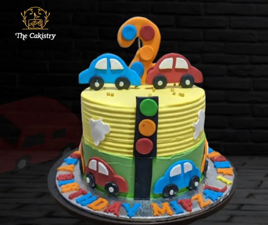 Kids car cake The Cakistry