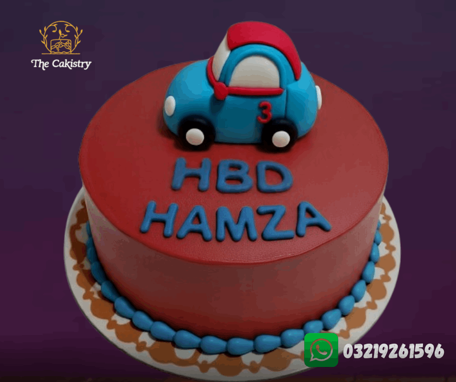Car design Cake for Boy Karachi The Cakistry