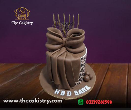 Cheetah Print Cake from The Cakistry