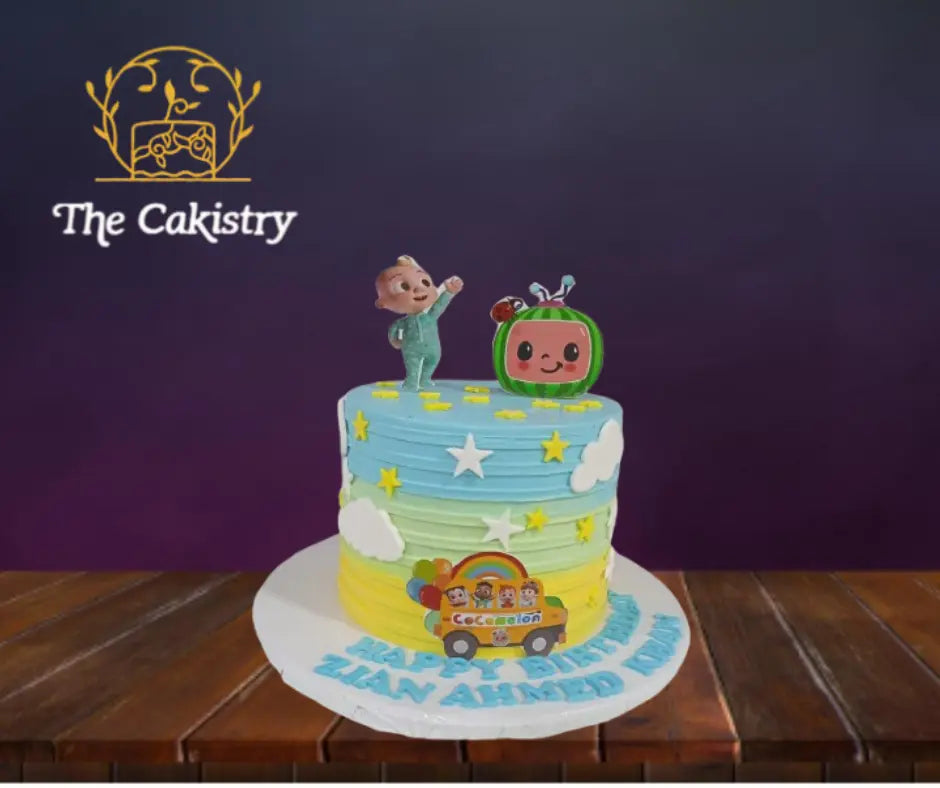 Cocomelon Icing Cake The Cakistry