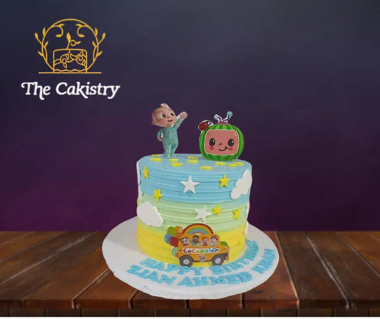 Cocomelon Icing Cake The Cakistry