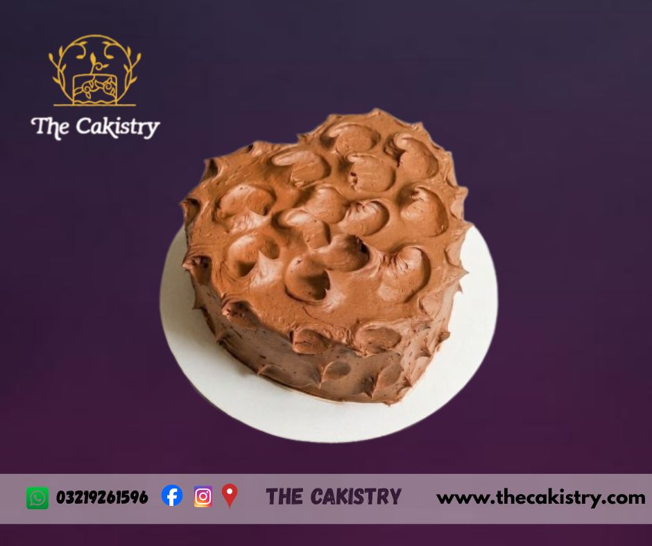 Heart Shaped Belgian Malt Cake from The Cakistry