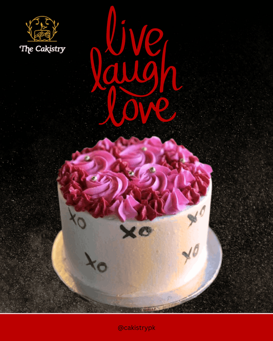 Modern Lover Cake from the cakistry frontal