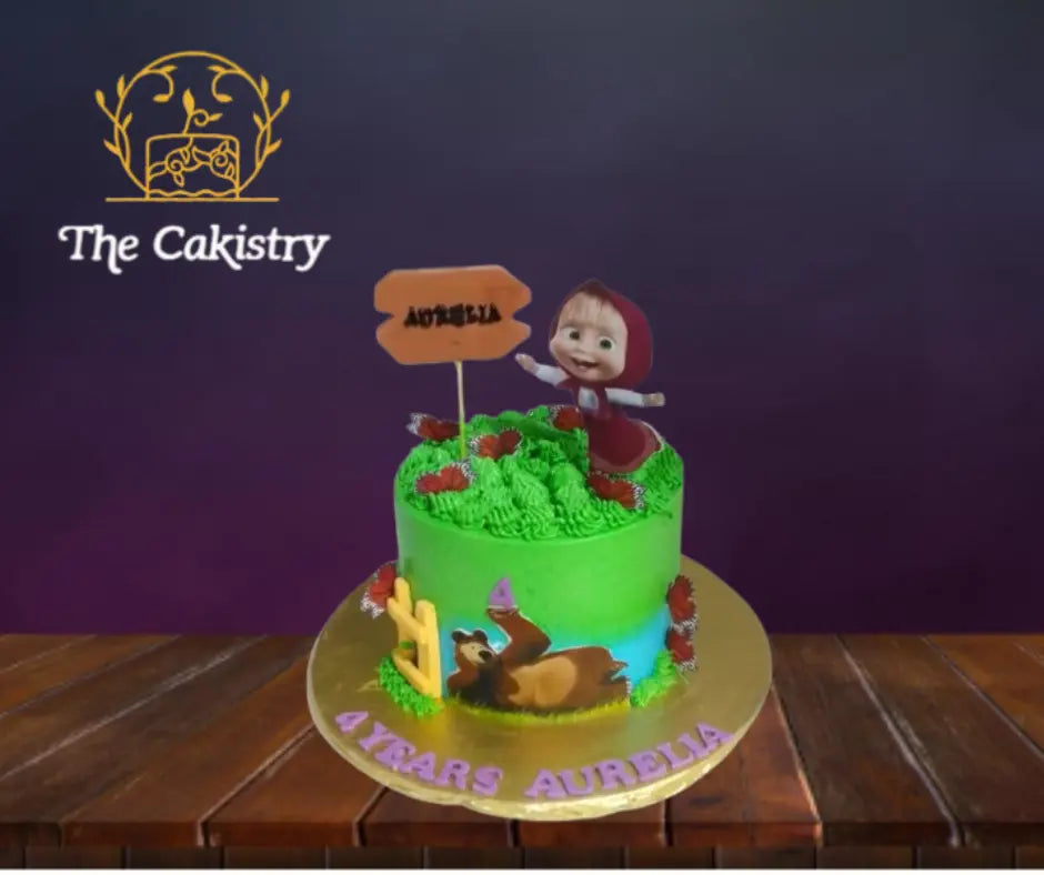 Masha and the bear Cake The Cakistry