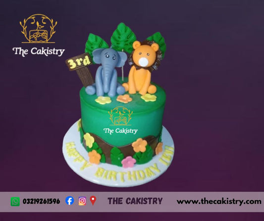 Wild One Animal Cake from The Cakistry