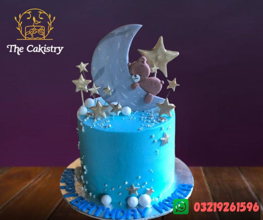 Bear themed baby shower cake The Cakistry