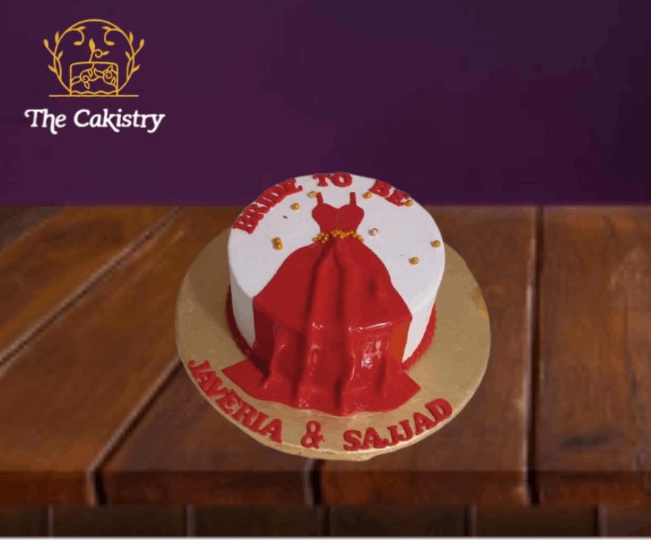 Minimalist Bride's cake The Cakistry